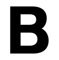 B